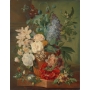Papier peint panoramique Flowers Terra Cotta Vase