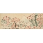 Papier peint Fuji et Fleurs de cerisier